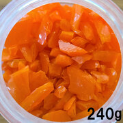 【旧在庫・お買い得品】OGTフリット F7-2702-F(Orange Opal）240ｇ　(COE96)《LP可》