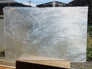 #542　YGアンキャット　アイスホワイト　サイズ：約460ｘ300ｍｍ