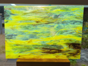 #299 YGアンキャット イエロー/ブラック　サイズ：約450ｘ300ｍｍ