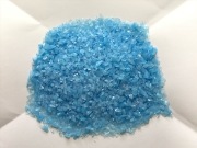 OGTフリット　F3-421-96(Riviera Blue Opal）100ｇ　膨張係数96《LP可》
