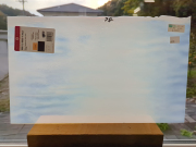 #171 ブルズアイ2ｍｍ ホワイト 膨張係数90(COE90) サイズ：約260ｘ430ｍｍ