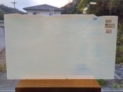 #173 ブルズアイ2ｍｍ ホワイト 膨張係数90(COE90) サイズ：約250ｘ430ｍｍ