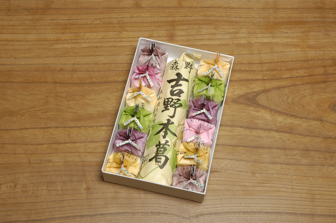 吉野本葛180ｇ×1本　代々の友（葛湯）12個