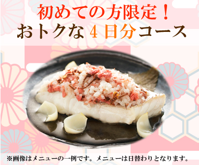 初めての方限定！おトクな4日分コース_サムネイル2