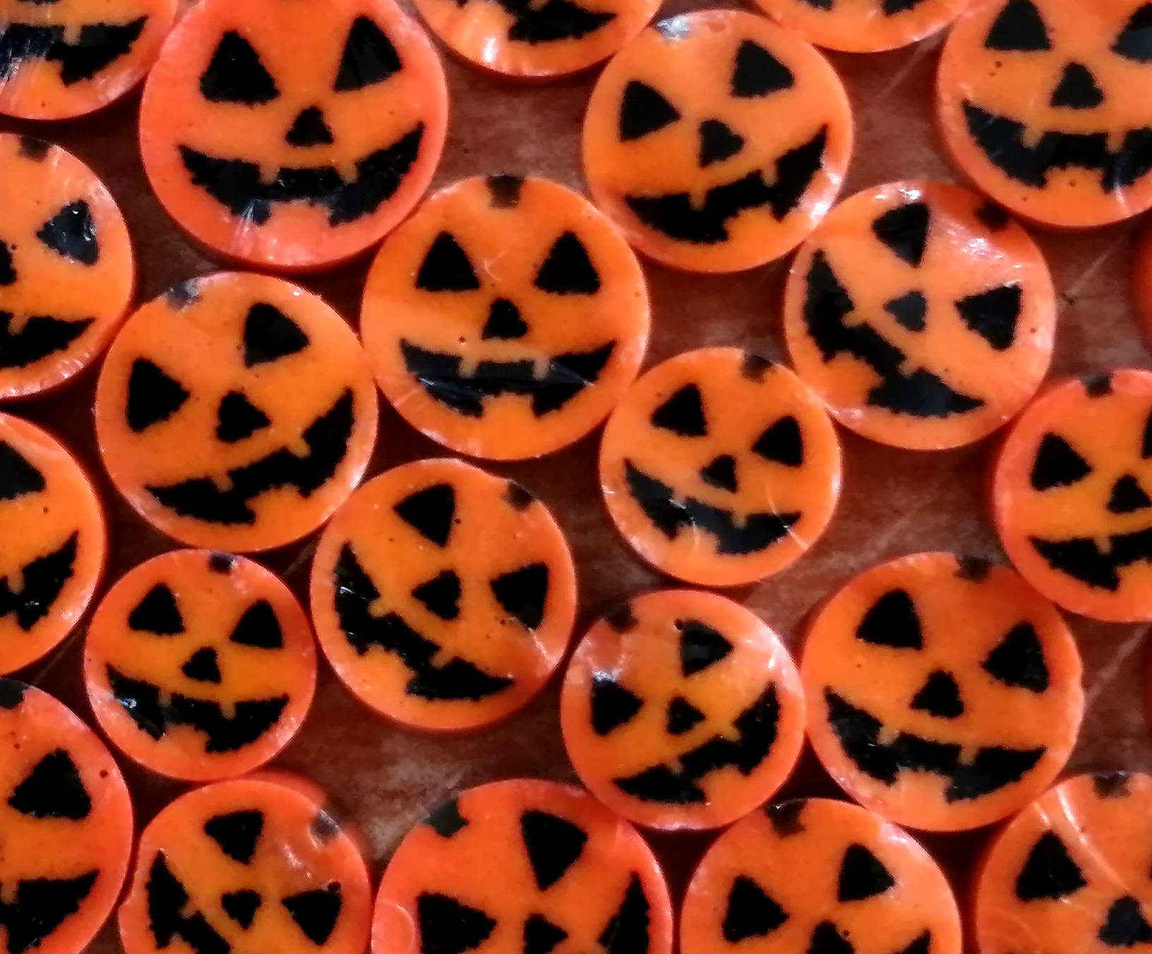 ハロウィン  カットミルフィオリ COE90 1/2 oz