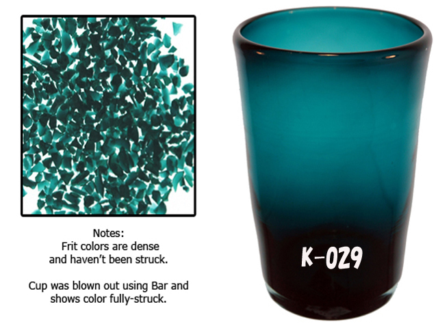 吹きガラス クグラー透明 ライトブルー系