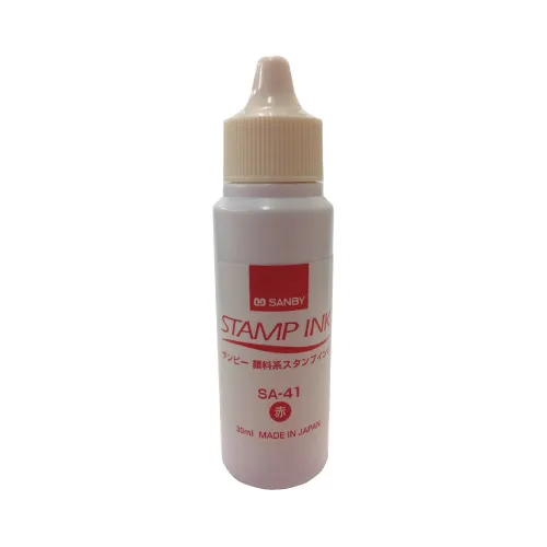 サンビー クイックインキ [顔料系 /] 補充インク 30cc | クイックスタンパー クイックデーター 専用 補充インキ SANBY