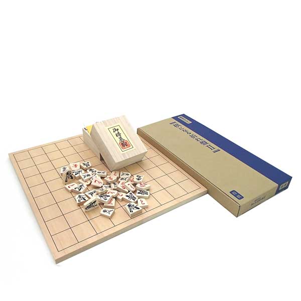 将棋盤セット 蝶番のない棋になる折将棋盤（実用新案）と人気