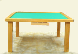 麻雀卓　折りたたみ式座卓麻雀卓　引出し付き