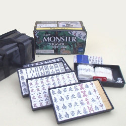 麻雀牌 モンスター 背面黄 将棋 麻雀 カードゲーム セット用品販売の将棋堂