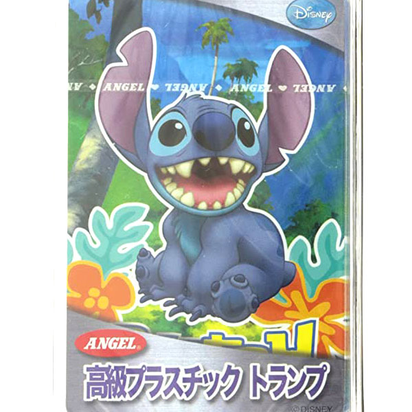トランプ ディズニーリロ スティッチ プラスチック 単品送料255円にてお届け 将棋 麻雀 カードゲーム セット用品販売の将棋堂