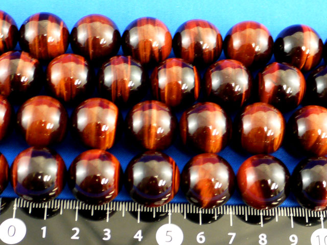 レッドタイガーアイ　ハイグレード　18ミリ