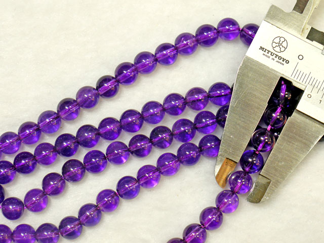 アメジスト　8ミリ  【bz-ame10000-8】【定型外可】