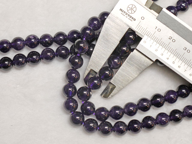 アメジスト　8ミリ  【bz-ame5000-8】【定型外可】