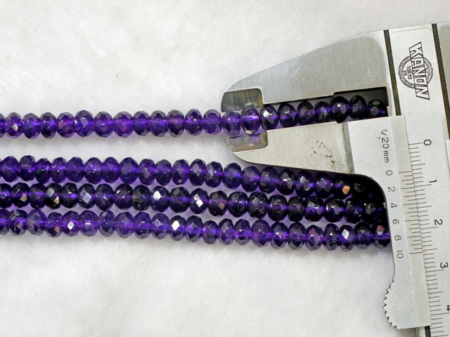 アメジスト　平カット　6ミリ×4ミリ　【bz-ame-hiracut64】【定型外可】