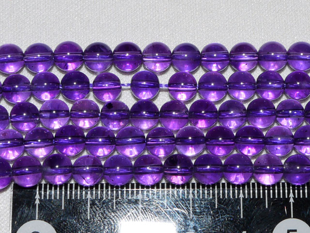 アメジスト　6ミリ　【bz-ame5000-6】【定型外可】