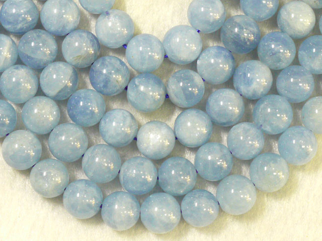 アクアマリン 10ミリ 【bz-aquamarine10-16000】【定型外可】 天然石