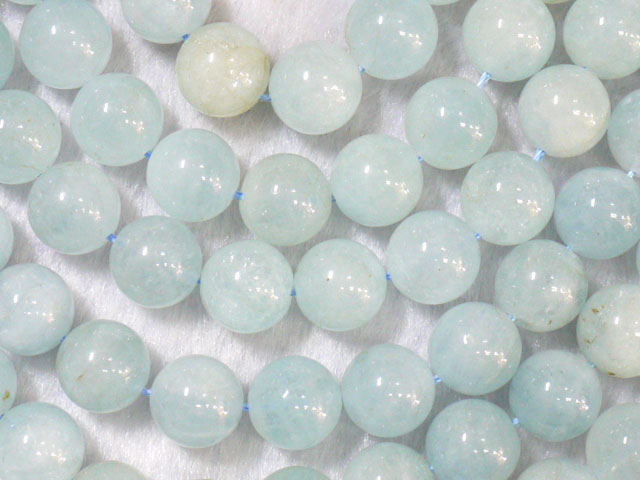 アクアマリン　12ミリ　【bz-aquamarine12】【定型外可】