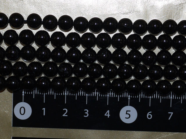 ブラックトルマリン　7ミリ