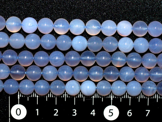 ブルーカルセドニー　8ミリ