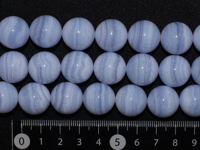 ブルーレースアゲート　16ミリ