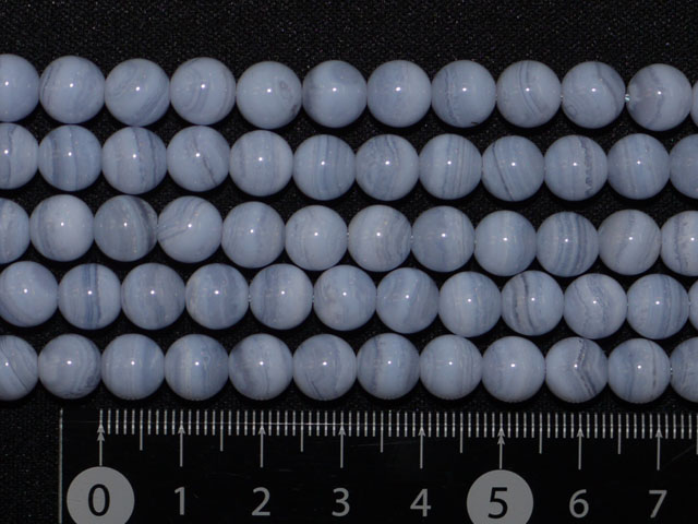 ブルーレースアゲート　8ミリ