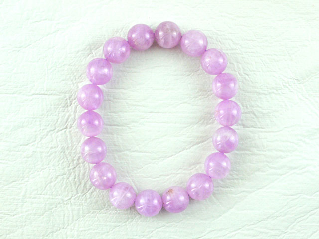 クンツァイト　ブレスレット　11ミリ