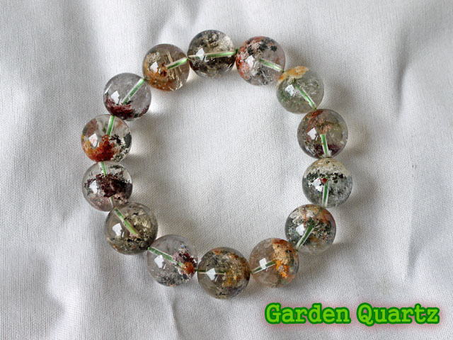 ガーデンクオーツ ブレスレット 16ミリ　【br-0274-garden16mm】
