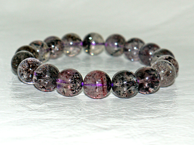 スーパーセブン ブレスレット　11ミリ粒  約19ｃｍ