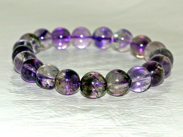 スーパーセブン ブレスレット　10ミリ粒  約20ｃｍ