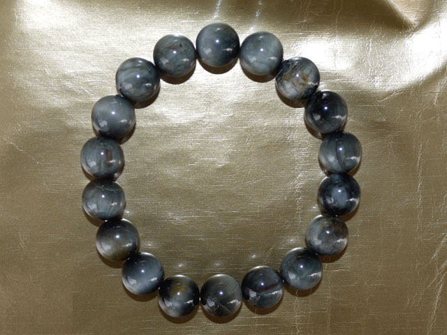 イーグルアイブレスレット　12ミリ玉約21センチ