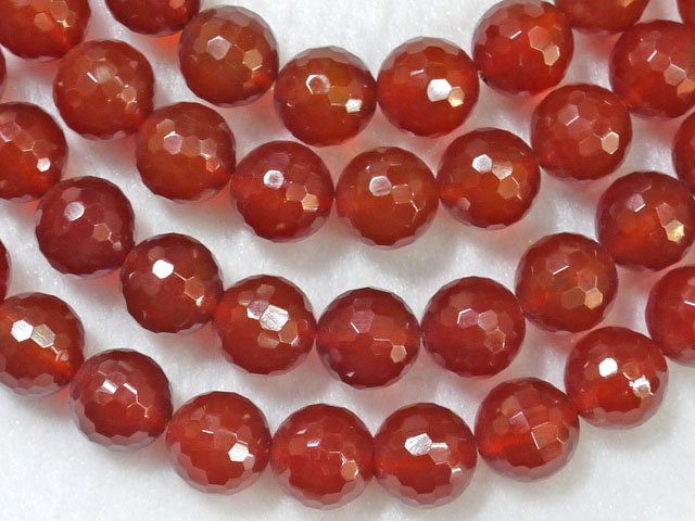 カーネリアン　ミラーカット　10ミリ　【bz-carnelmirror-10】【定型外可】