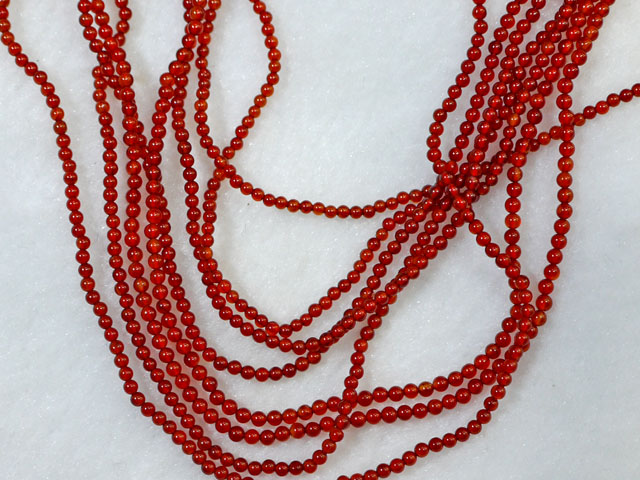 カーネリアン　2ミリ　【bz-carnel-2】【定型外可】