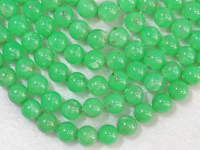 クリソプレイス　9ミリ　【bz-chrysoprase-9】【定型外可】