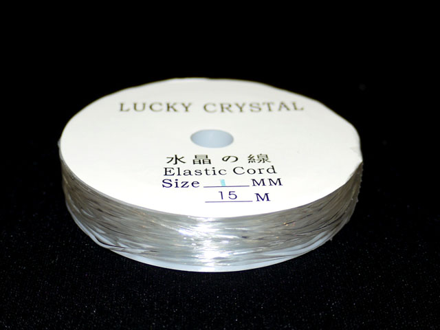 クリアゴム　1ミリ×15メートル