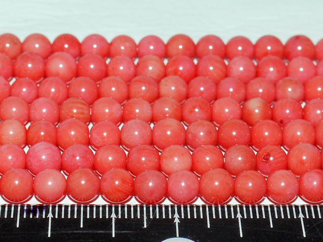 珊瑚（コーラル）ピンク　6ミリ
