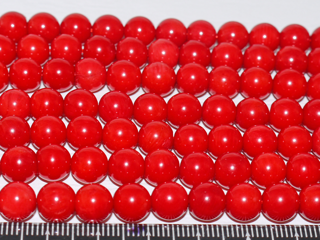 珊瑚（コーラル）レッド　8ミリ