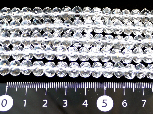 水晶  10×6ミリ スターカットの平カット