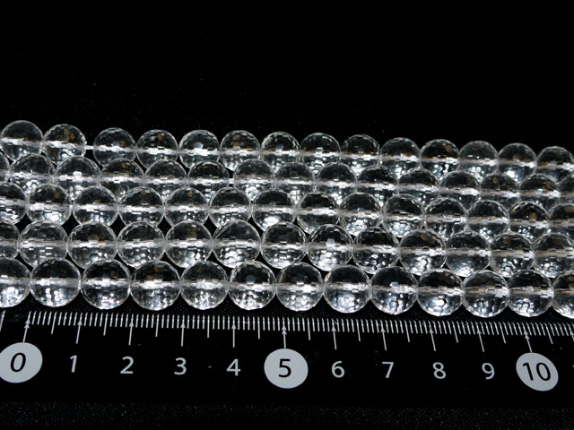 水晶  10ミリ 108面カット