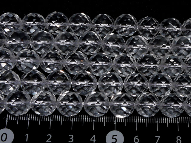 水晶  12ミリ 48面カット