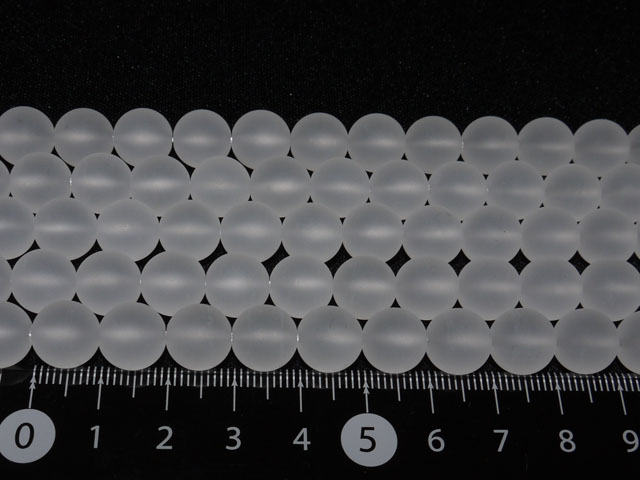 水晶  10ミリ 艶消し