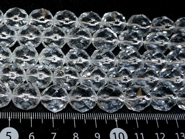 水晶  10ミリ スターカット