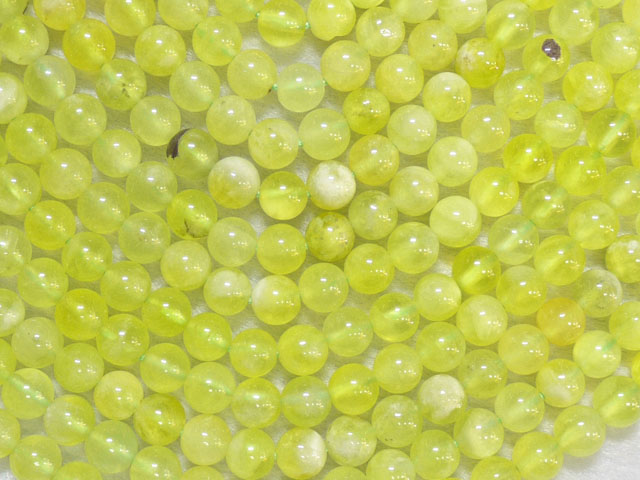 グリーンプレナイト　8ミリ　【bz-greenprehnite-8】【定型外可】