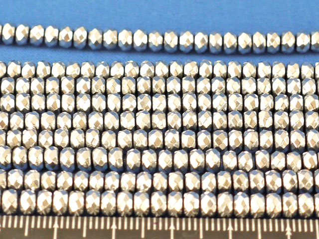 ヘマタイトメッキ　平カット　4.5ミリ×2.5ミリ　【bz-hematitemekki-hiracut4525】