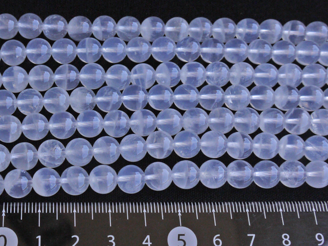 ヒマラヤムーンクオーツ【ヒマラヤ水晶】　8ミリ　（ハイグレード）