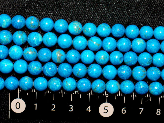 ハウライトトルコ　8ミリ