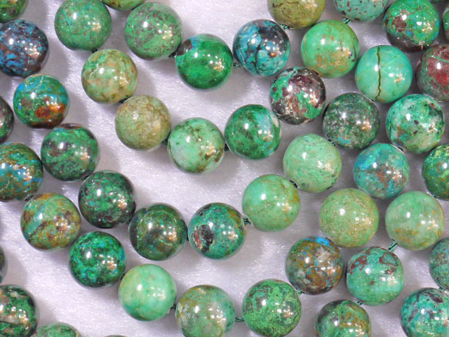 クリソコラ　10ミリ　【bz-chrysocolla-10】【定型外可】