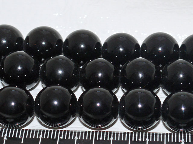黒水晶（モリオン）　12ミリ　【bz-kurosuisyo-12】【定型外可】