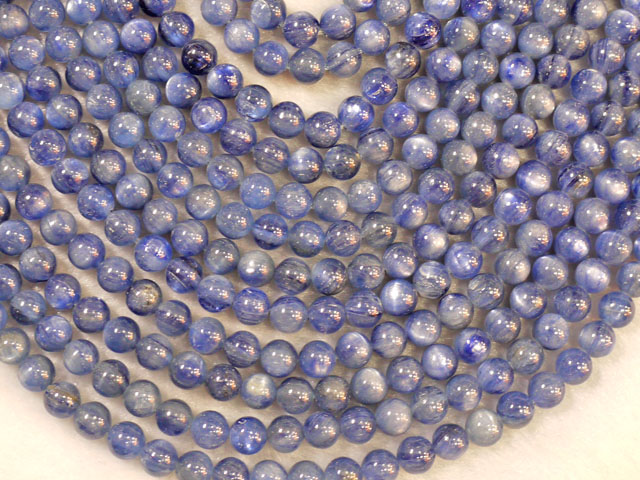 カイヤナイト　6ミリ　【bz-kyanite-6】【定型外可】