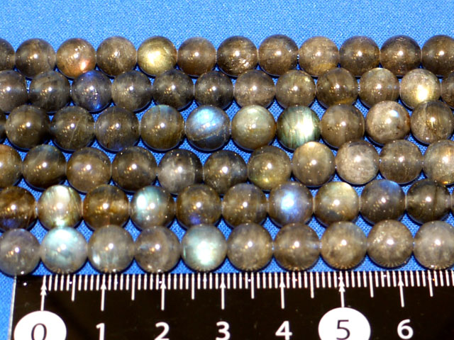 ラブラドライト　8ミリ（上質AAAA）